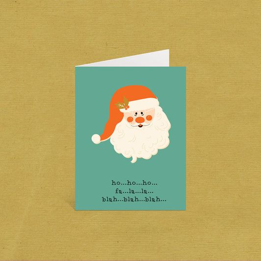 ETERNAL SUNDAY | Peach Santa holiday card | Los Angeles CA 90031